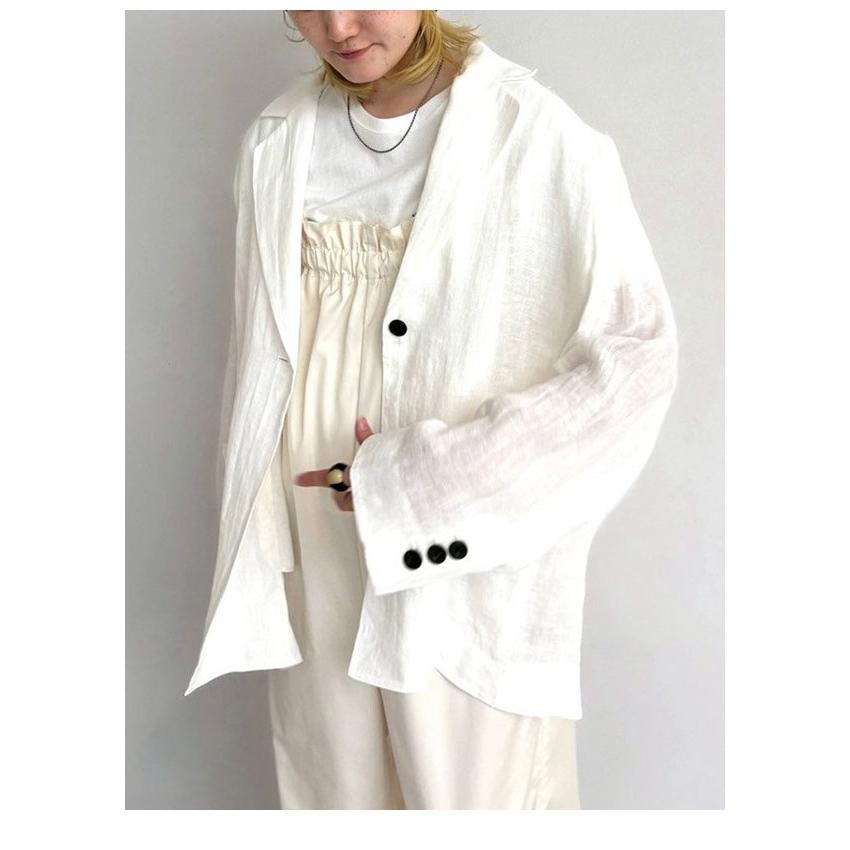 anukeリネンシアージャケット新作 anukeリネンシアージャケット新作