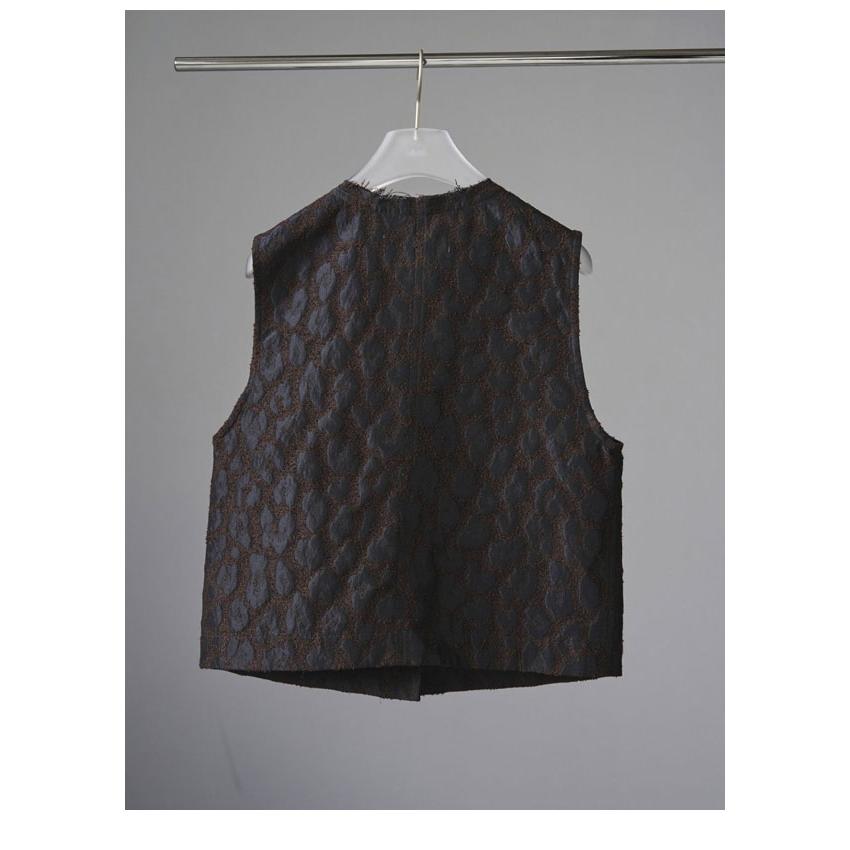 anuke（アンヌーク） anuke 2025FallWinter アウター Leopard Jacquard