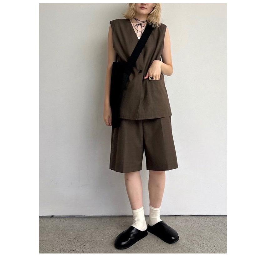 anuke（アンヌーク） anuke 2025FallWinter アウター Vneck Stitch