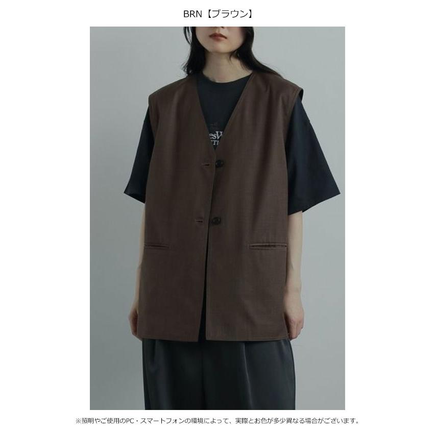 anuke（アンヌーク） anuke 2025FallWinter アウター Vneck Stitch