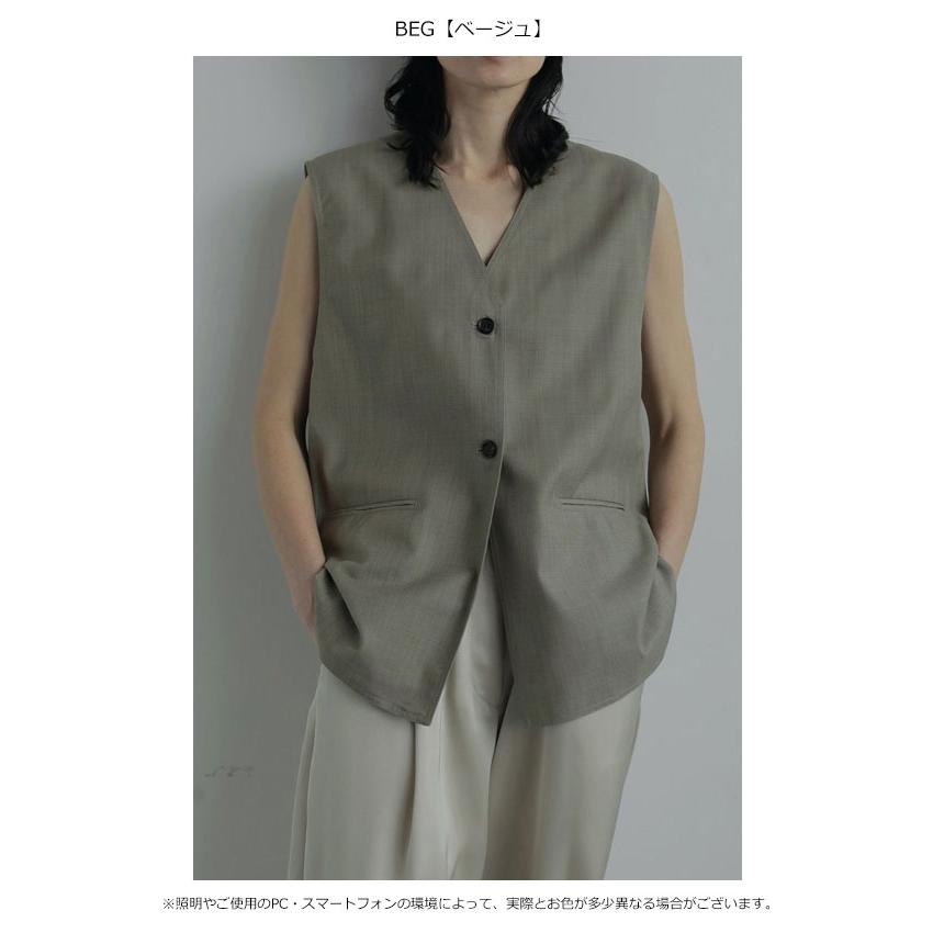 anuke（アンヌーク） anuke 2025FallWinter アウター Vneck Stitch