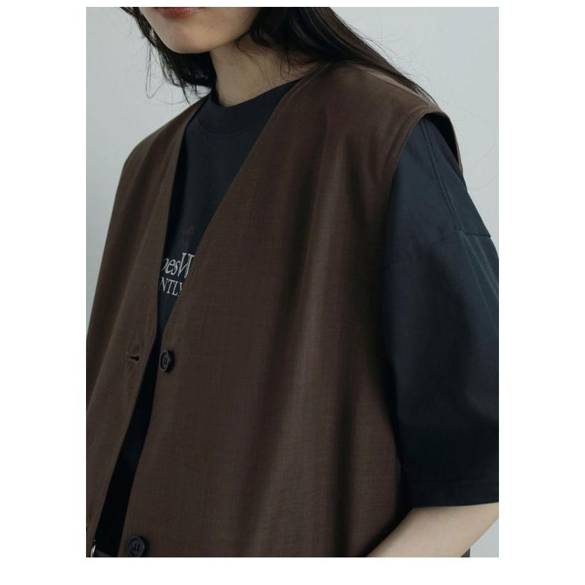 anuke（アンヌーク） anuke 2025FallWinter アウター Vneck Stitch