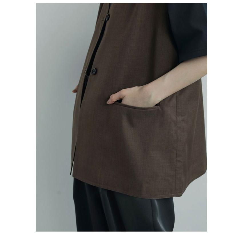 anuke（アンヌーク） anuke 2025FallWinter アウター Vneck Stitch