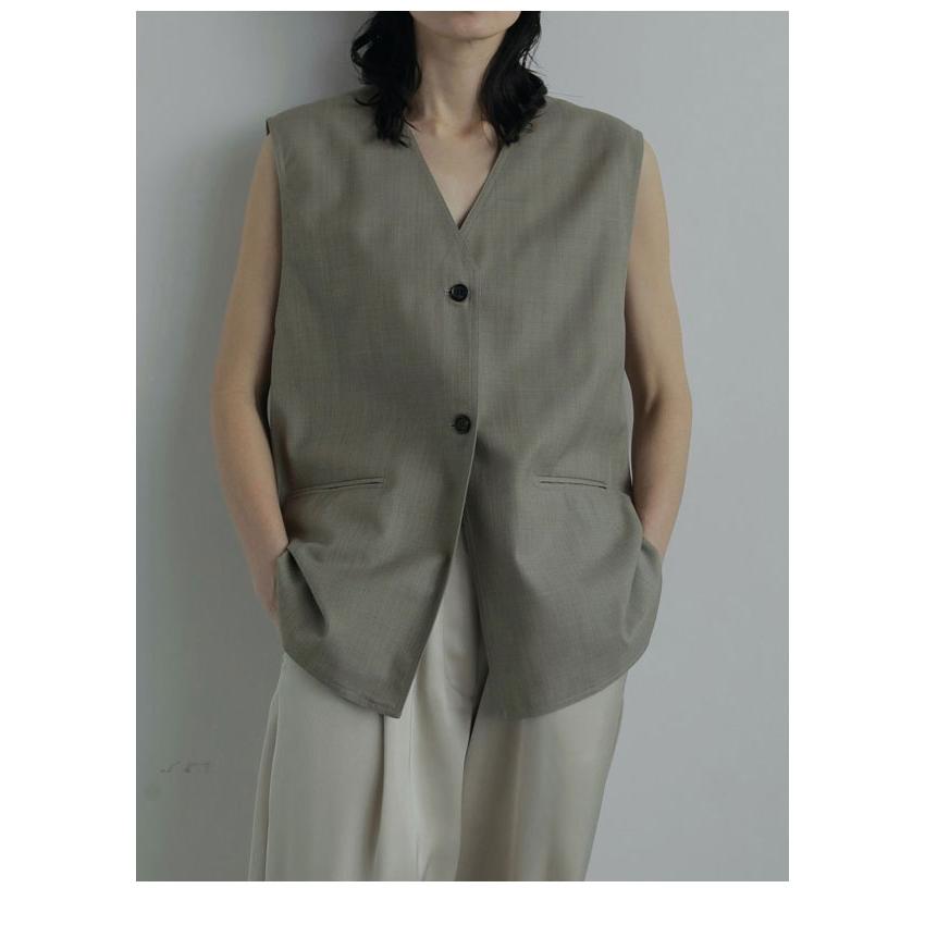 anuke（アンヌーク） anuke 2025FallWinter アウター Vneck Stitch