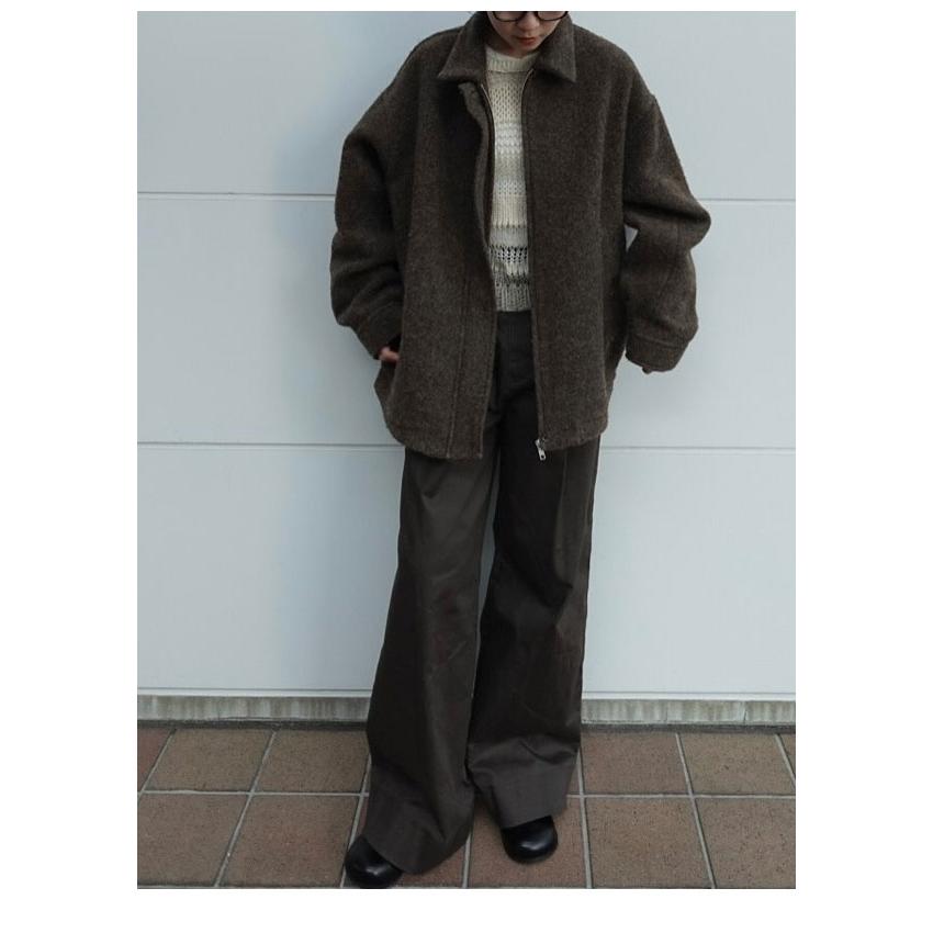 anuke（アンヌーク） anuke 2025FallWinter アウター Sliver Zip