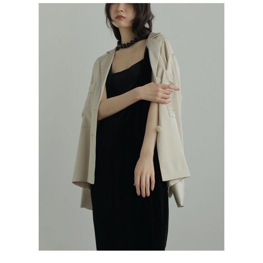 【本日限定値下げ】anuke Velour Uneck Onepiece Velour Uneck Onepiece（ワンピース）｜anuke（アンヌーク）の