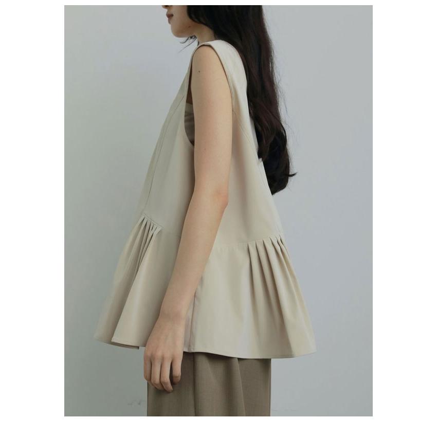 anuke（アンヌーク） anuke 2025FallWinter トップス Uneck Peplum