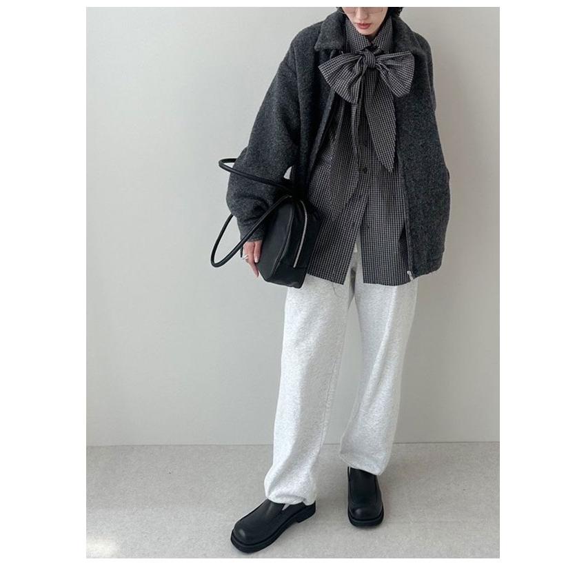 ★新品★ anuke アンヌークVolume Ribbon Shirts anuke（アンヌーク） WINTER SALE40%OFF anuke 2025FallWinter