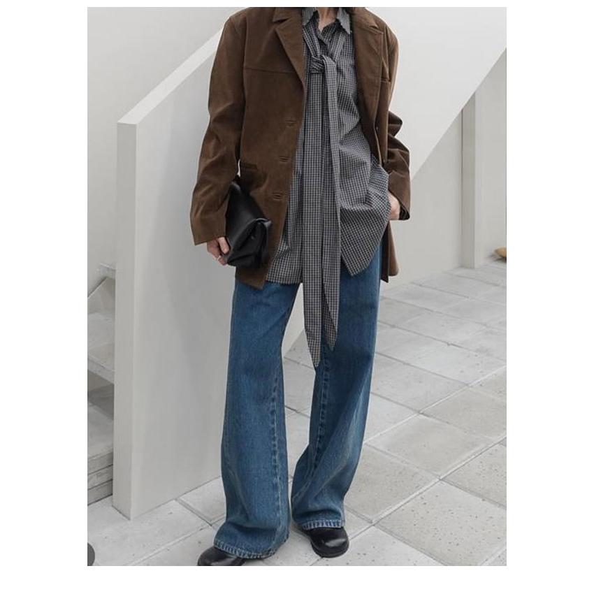 ★新品★ anuke アンヌークVolume Ribbon Shirts anuke（アンヌーク） WINTER SALE40%OFF anuke 2025FallWinter