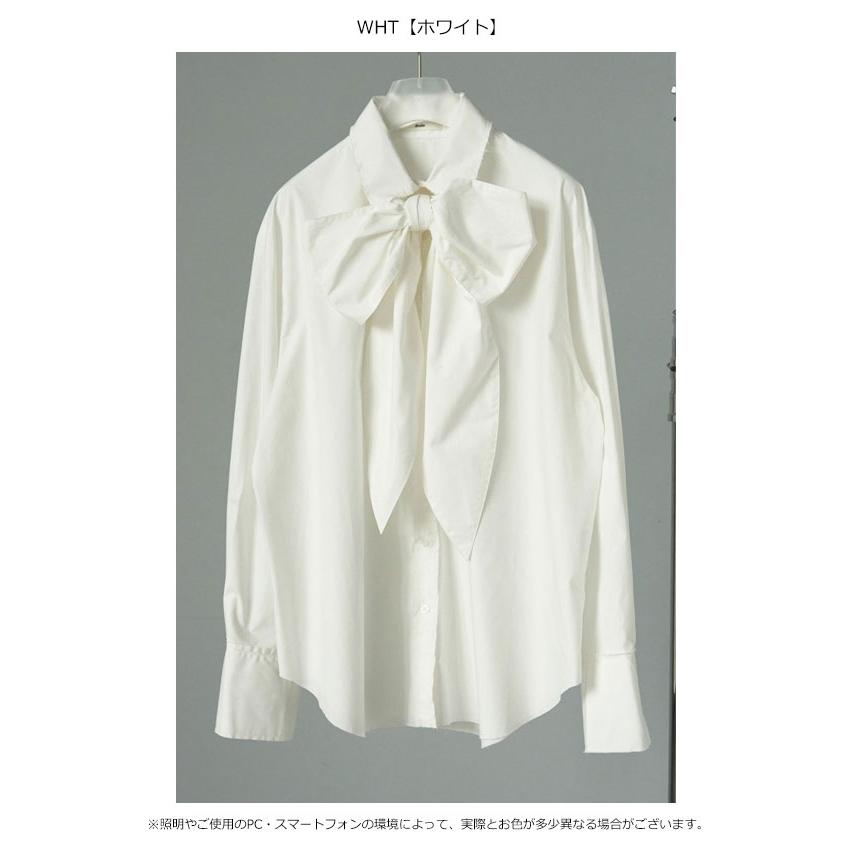 ★新品★ anuke アンヌークVolume Ribbon Shirts anuke（アンヌーク） WINTER SALE40%OFF anuke 2025FallWinter