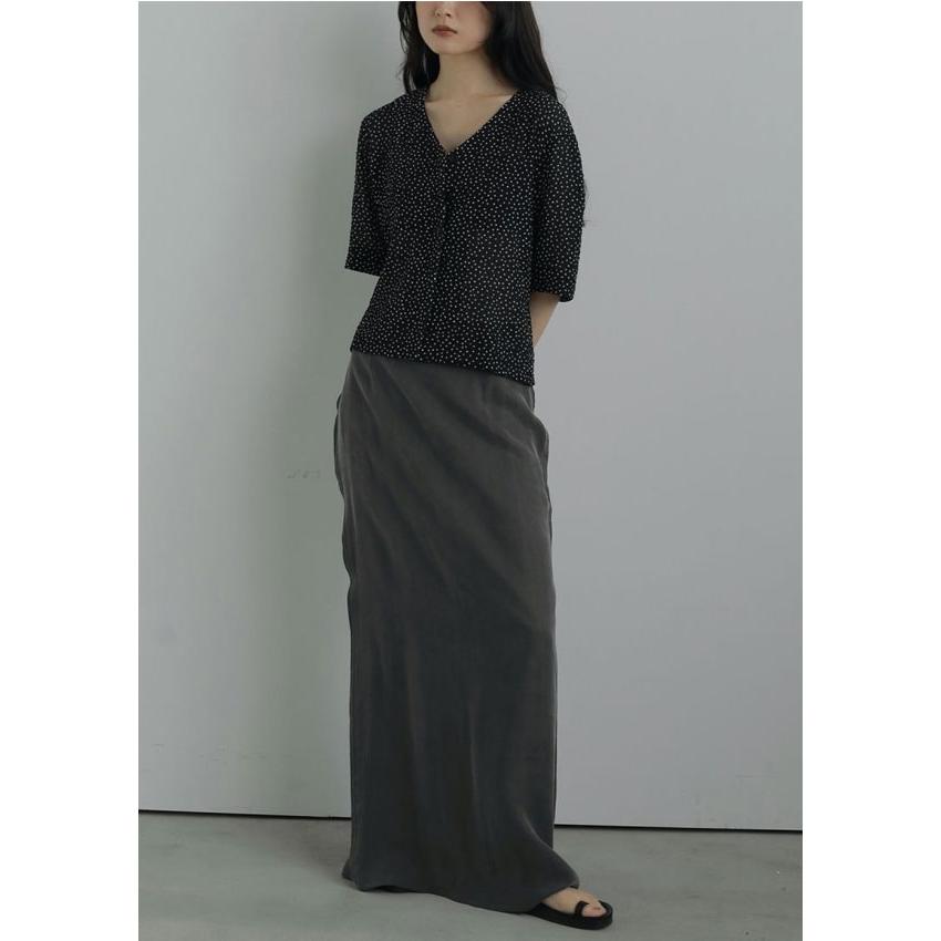 anuke（アンヌーク） anuke 2025FallWinter トップス Vneck Dot Blouse