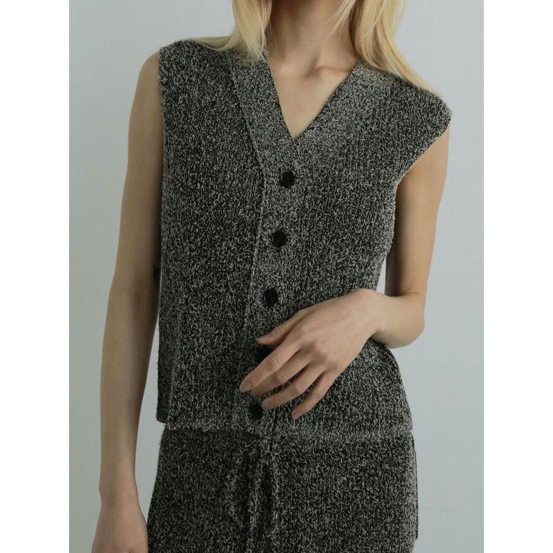【anuke】アンヌーク Loop Knit Vest anuke Loop Knit Vest アンヌーク - メルカリ