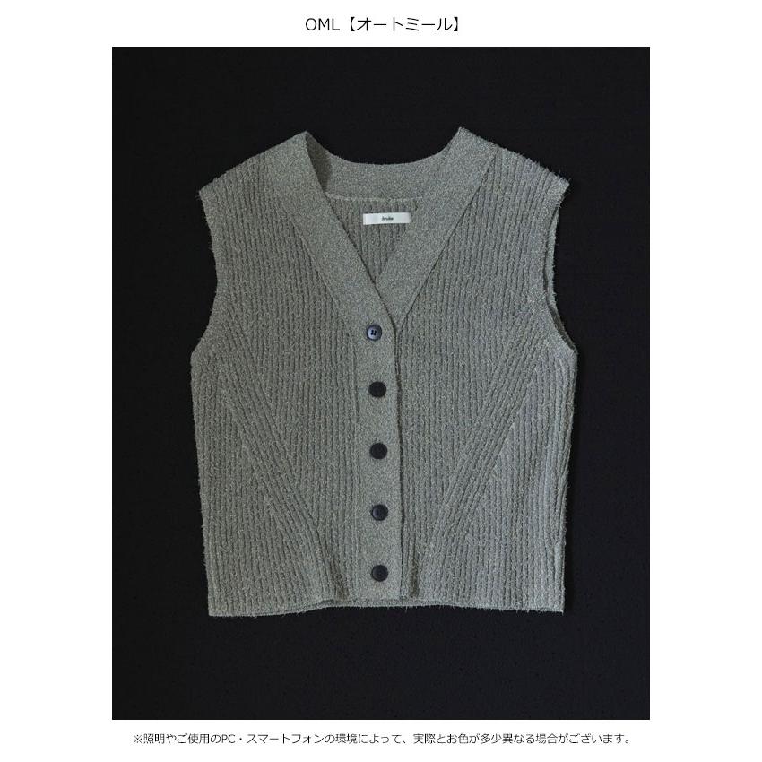 【anuke】アンヌーク Loop Knit Vest ànuke - 【25AW】Loop Knit Vest / ループニットベスト (ブラウン