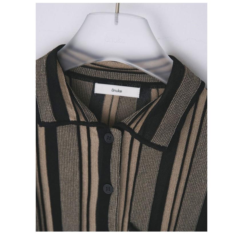 anuke（アンヌーク） anuke 2025FallWinter トップス Stripe Knit