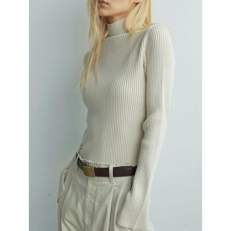 anuke（アンヌーク） anuke 2025FallWinter トップス Slit Turtle Knit