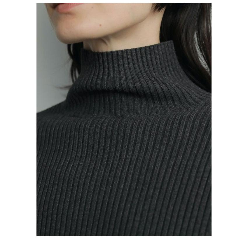 アンヌーク　Slit Turtle Knit ブラック 2025 楽天市場】【即日発送】anuke アンヌーク Slit Turtle Knit 62520530