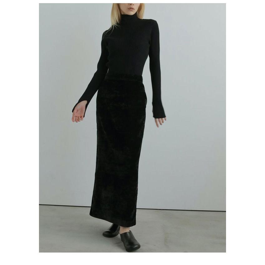 anuke（アンヌーク） anuke 2025FallWinter トップス Slit Turtle Knit