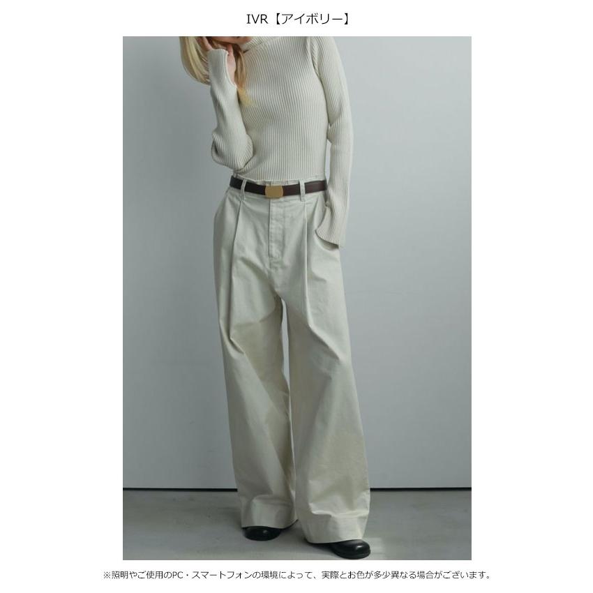 anuke（アンヌーク） anuke 2025FallWinter トップス Slit Turtle Knit