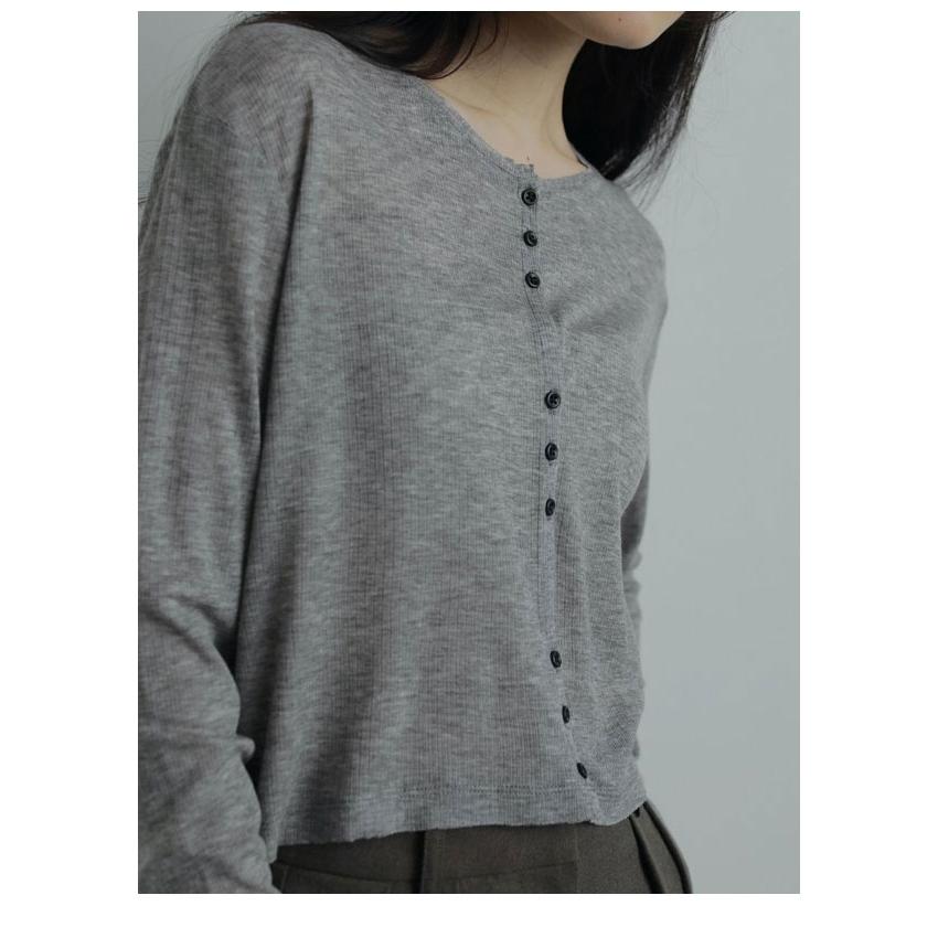 anuke（アンヌーク） anuke 2025FallWinter トップス Sheer Rib