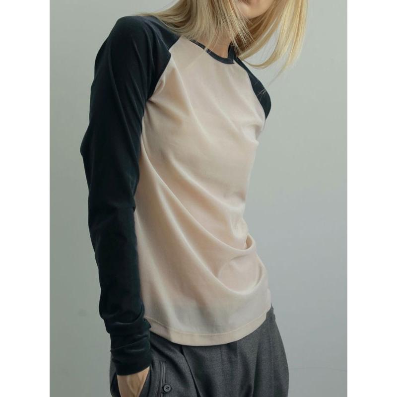 【新品！早い者勝ち】今だけ値下げ可アンヌークSheervelourTshirts anuke（アンヌーク） anuke 2025FallWinter トップス Sheervelour