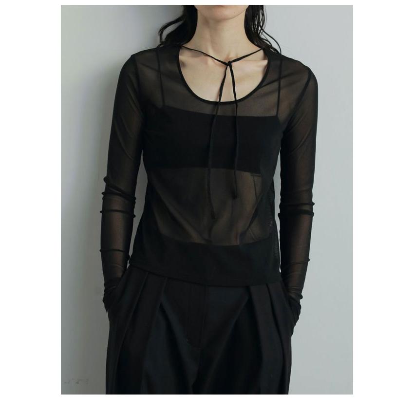 アンヌーク　anuke 2way Sheer Tops ànuke online store（アンヌーク） / 2way Sheer Tops2way Sheer