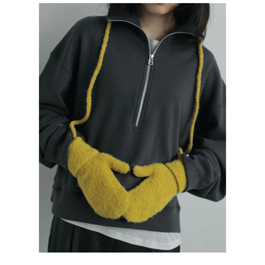 anuke（アンヌーク） anuke 2025FallWinter トップス Half Zip Tops