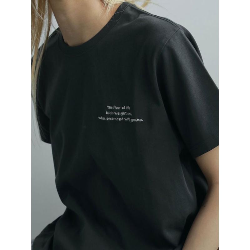 anuke（アンヌーク） anuke 2025FallWinter トップス Embroidery Logo