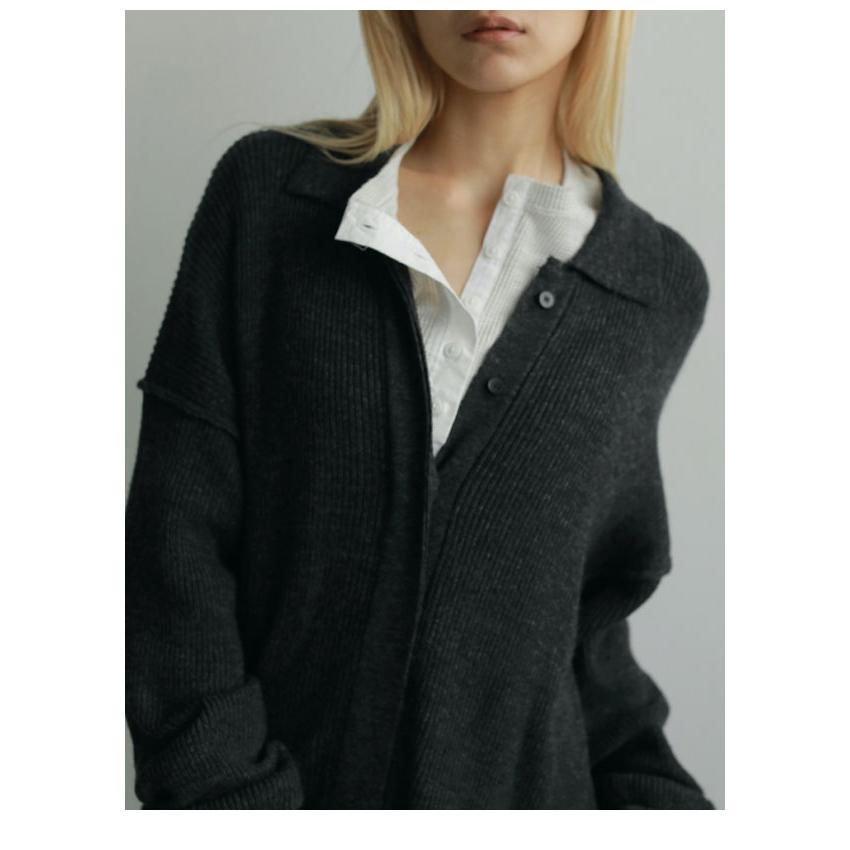 anuke（アンヌーク） anuke 2025FallWinter トップス Waffle Henley