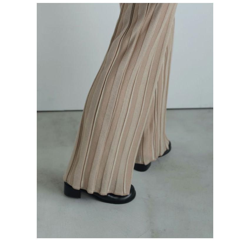 パンツ anuke Stripe Knit Pants anuke パンツ Stripe Knit Pants レディース : ZOZOTOWN Yahoo