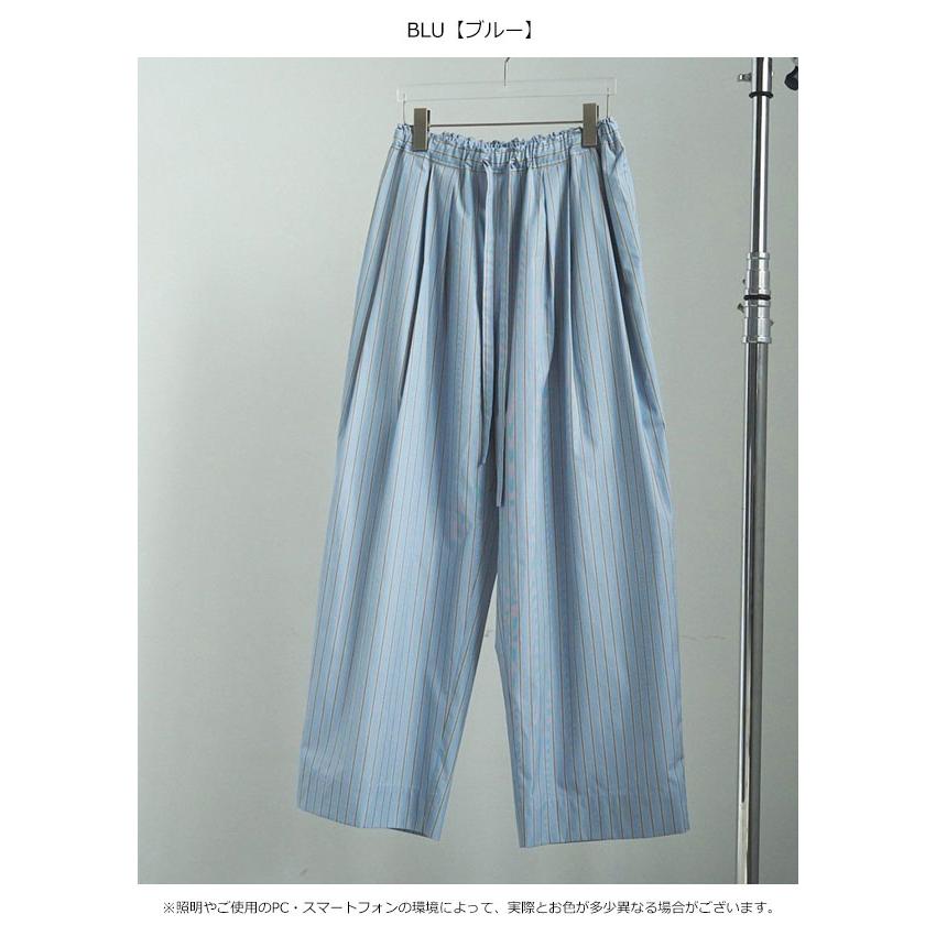 anuke（アンヌーク） anuke 2025FallWinter ボトムス Stripe Rough