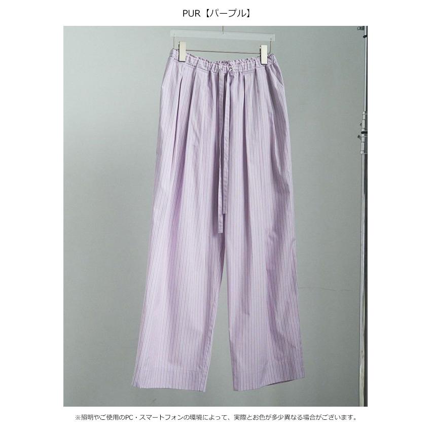 anuke（アンヌーク） anuke 2025FallWinter ボトムス Stripe Rough