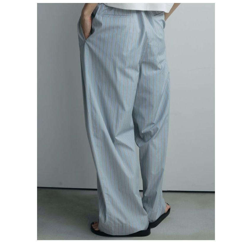 will annie anuke（アンヌーク） anuke 2025FallWinter ボトムス Stripe Rough