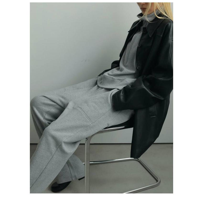 anuke（アンヌーク） anuke 2025FallWinter ボトムス Wide Sweat Pants