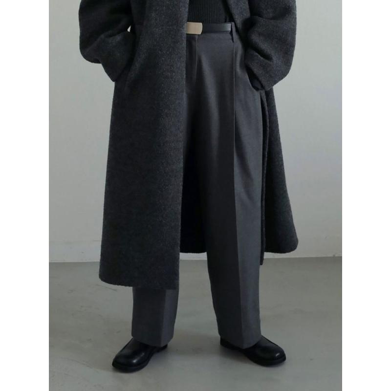 anuke（アンヌーク） anuke 2025FallWinter ボトムス Wool Tuck Pants