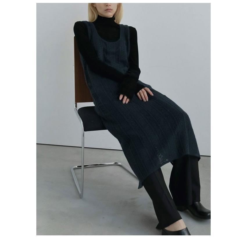 anuke（アンヌーク） anuke 2026Prefall ボトムス Tuck Wide Pants