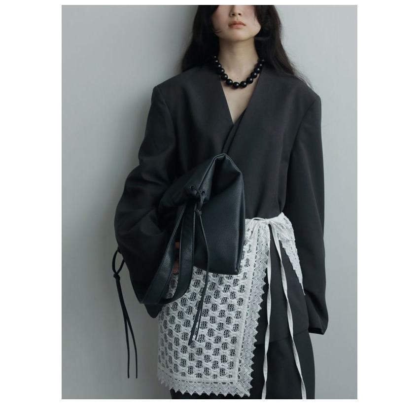 anuke（アンヌーク） anuke 2025FallWinter 小物 Volume Blackball