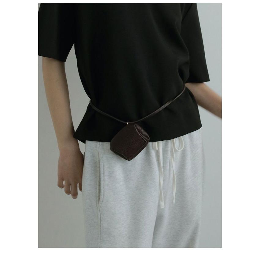 anuke（アンヌーク） anuke 2025FallWinter 小物 Ecoleather Waist