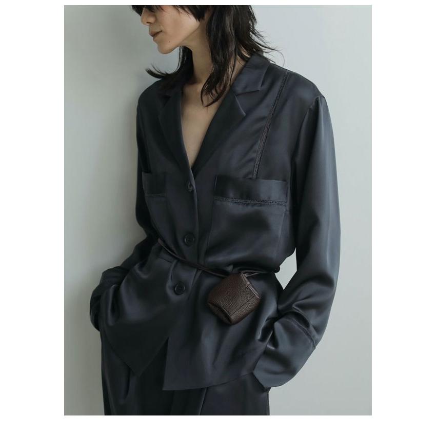 anuke アンヌーク　エコレザーウエストポーチ　黒　ブラック ànuke online store（アンヌーク） / Ecoleather Waist