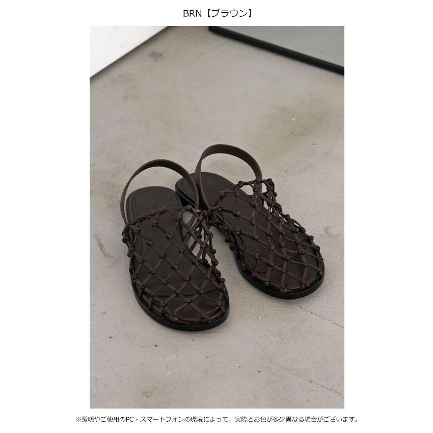 anuke アンヌーク 2025FallWinter 靴 Braid Flat Shoes ブレイド