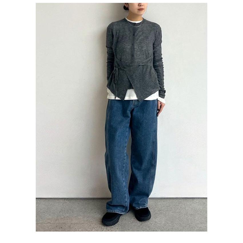 anuke（アンヌーク） anuke 2026Prefall ボトムス Panel Loose Denim