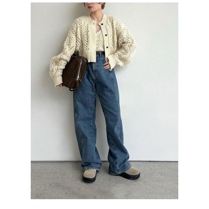 anuke（アンヌーク） anuke 2026Prefall ボトムス Panel Loose Denim