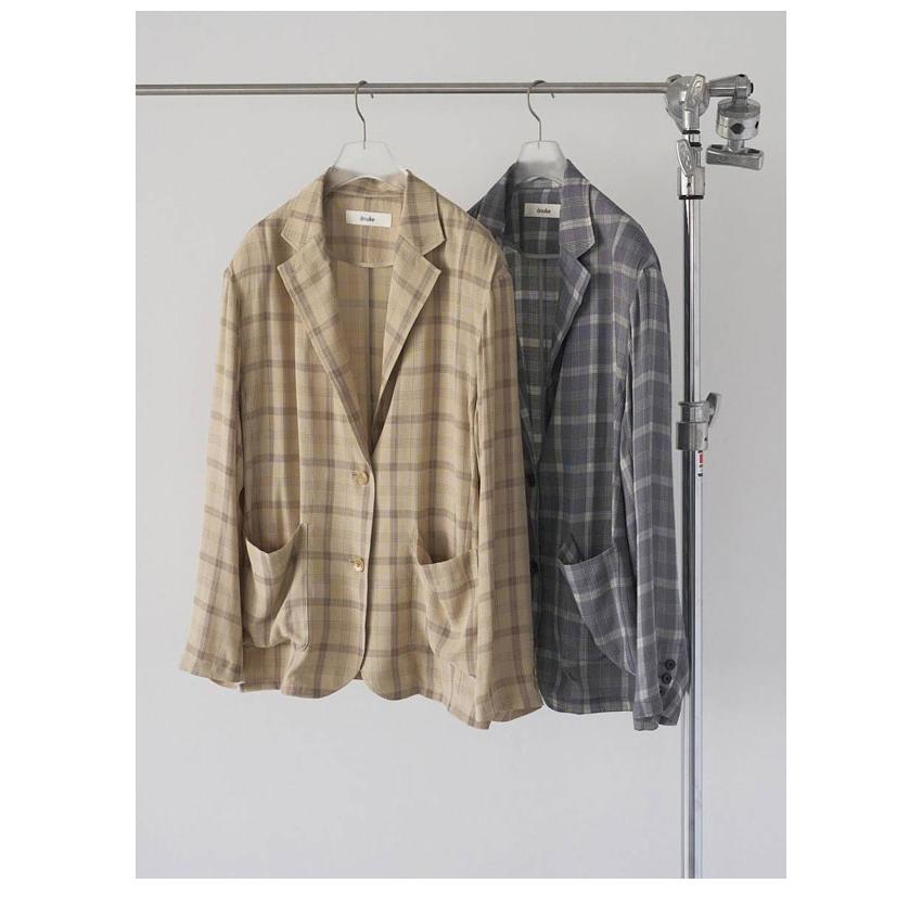 ジャケット・アウター anuke Over Tailored Jacket 2026ss anuke 26 SPRING / SUMMER】Over Tailored Jacket – Champdelarose