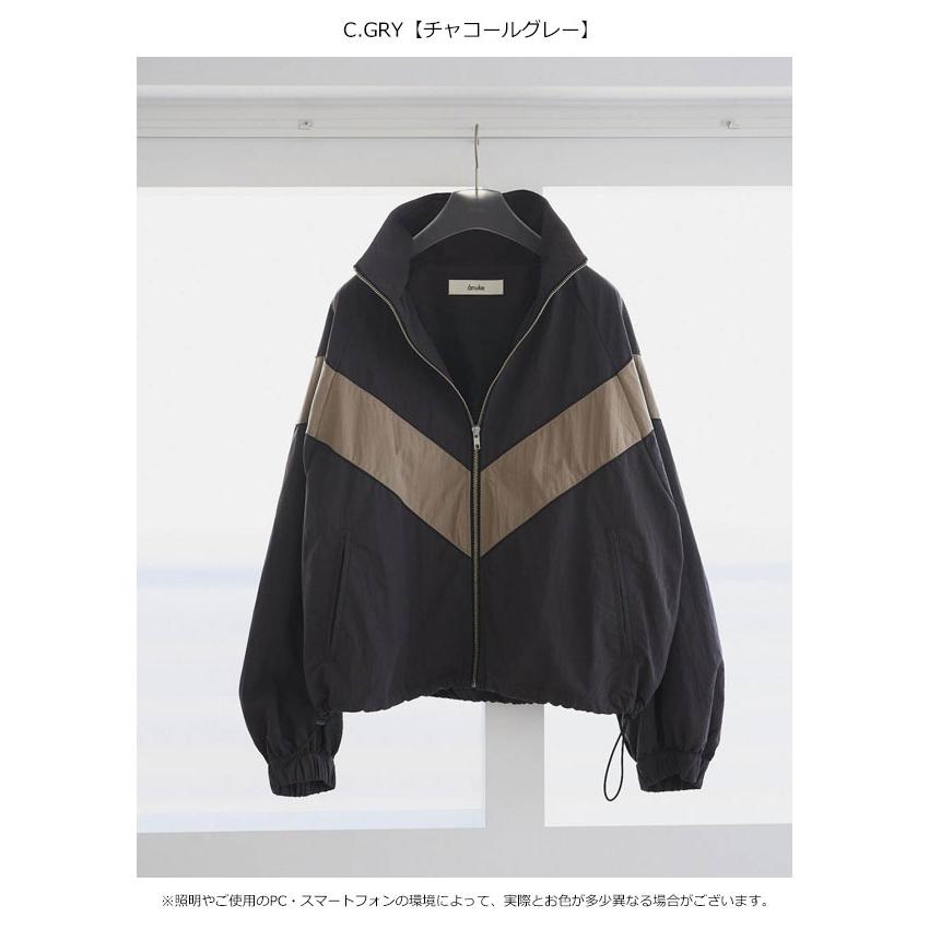 anuke Nylon Track Blouzon ネイビー 楽天市場】【リピート生産決定！】ànuke アンヌーク anuke2026SS