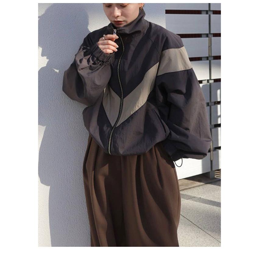 anuke（アンヌーク） anuke 2026Prefall アウター Nylon Track Blouzon