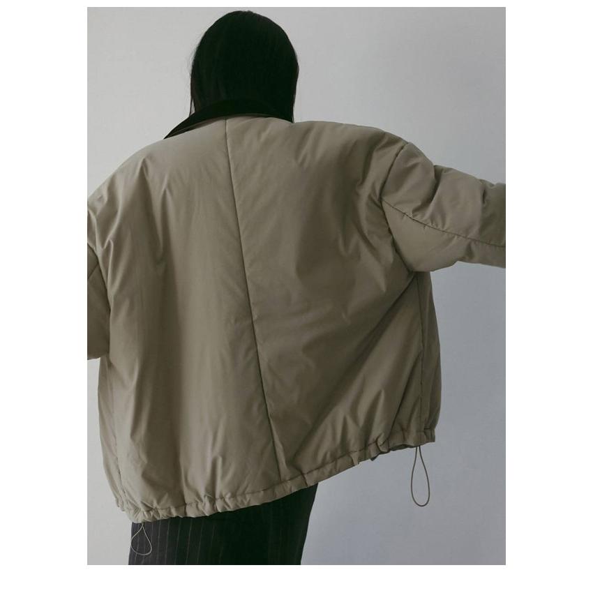 anuke（アンヌーク） anuke 2026winter アウター Velour Collar