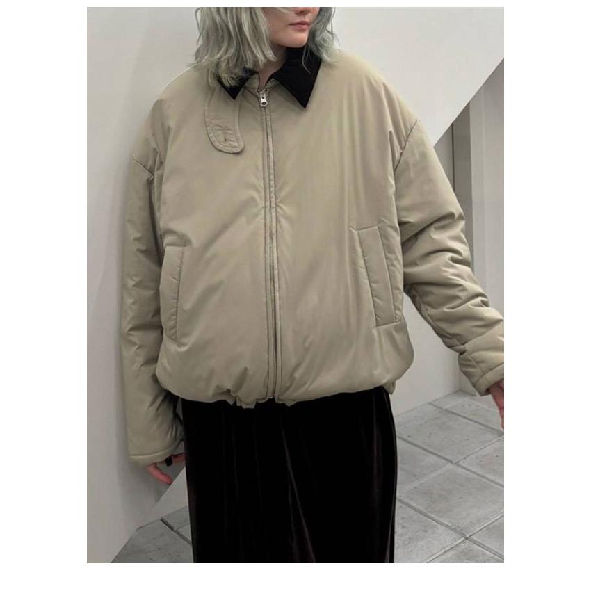anuke（アンヌーク） anuke 2026winter アウター Velour Collar