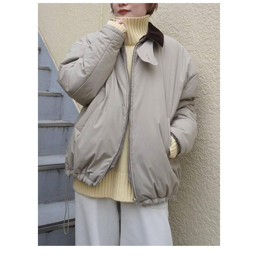 anuke（アンヌーク） anuke 2026winter アウター Velour Collar