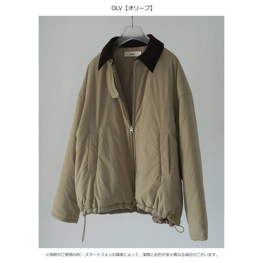 anuke（アンヌーク） anuke 2026winter アウター Velour Collar