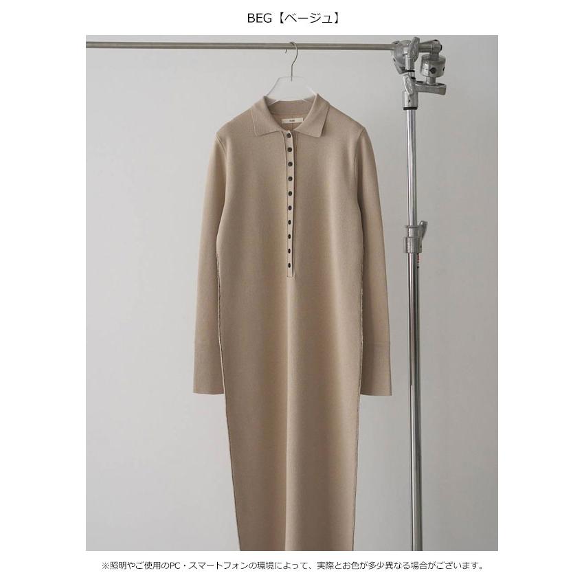 anuke（アンヌーク） anuke 2026springsummer ワンピース Knit Polo