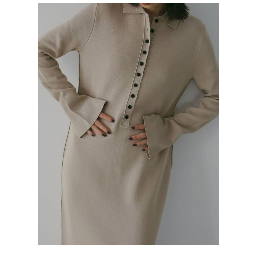 anuke（アンヌーク） anuke 2026springsummer ワンピース Knit Polo